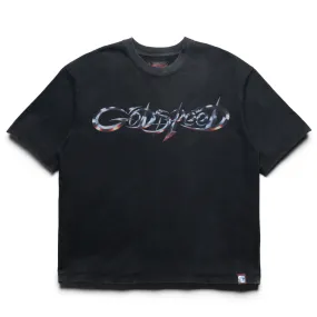Seamless construction Godspeed New York New Age Logo Tee - Black Wash