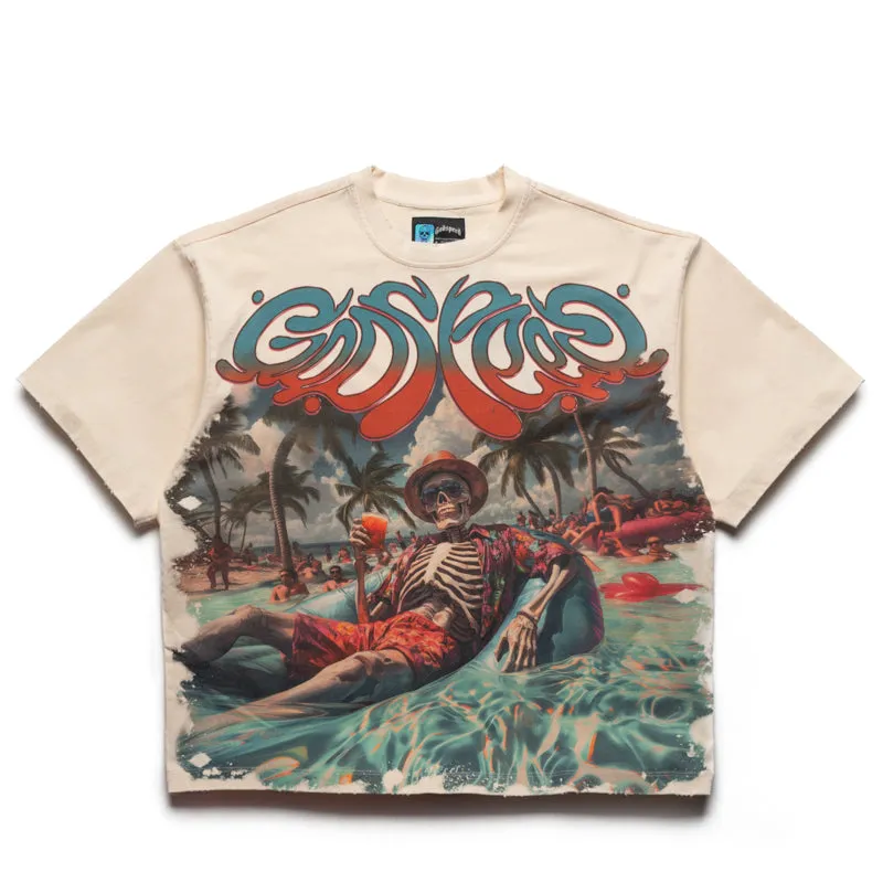 Godspeed New York Pool Party Tee - Bone picnic venue Wrinkle Resistant