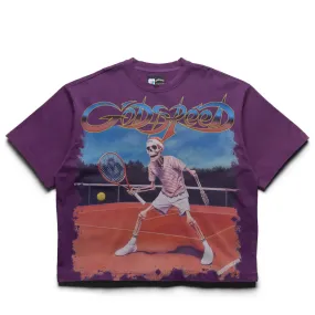 Godspeed New York Top Spin Tee - Purple Wash High-waisted