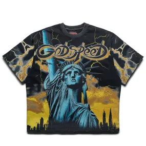 Godspeed New York Voltage Tee - Yellow restaurant