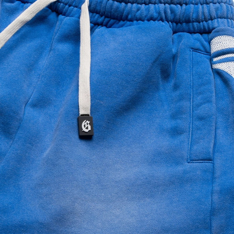 Godspeed New York Courtside Shorts - Blue Sun-Fade stain resistant coating