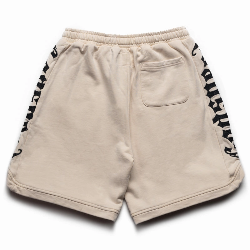 printed shorts Godspeed New York Courtside Shorts - Bone