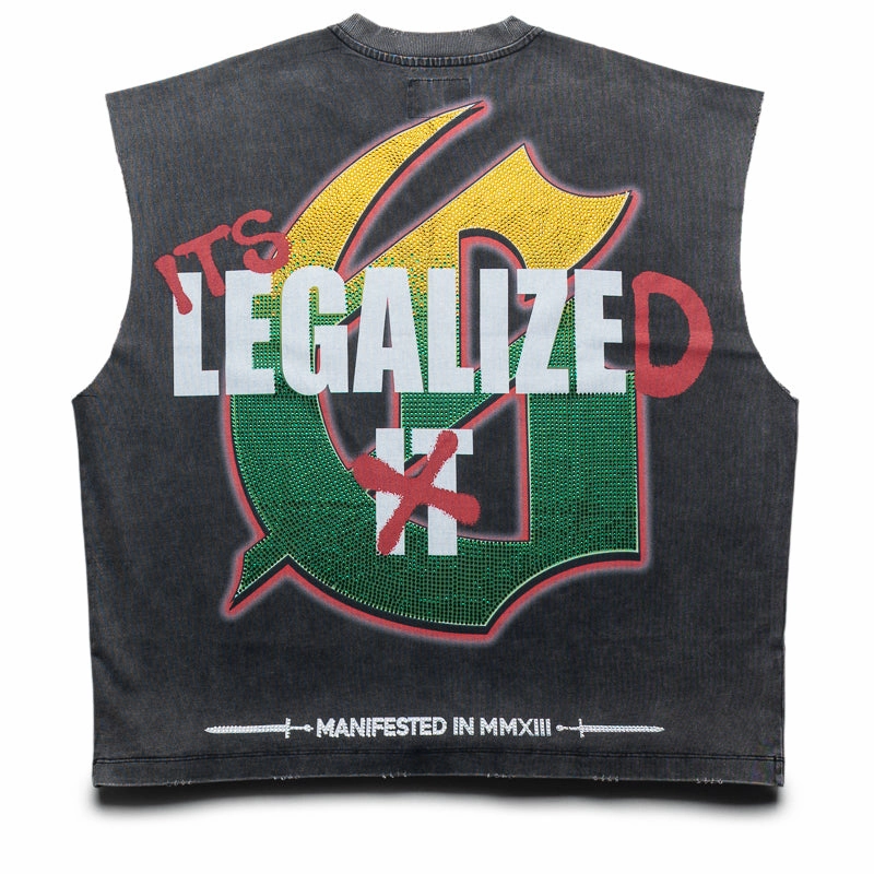 Sea Fit Event Vibe Godspeed New York Indoor VVS Sleeveless Tee - Grey Wash