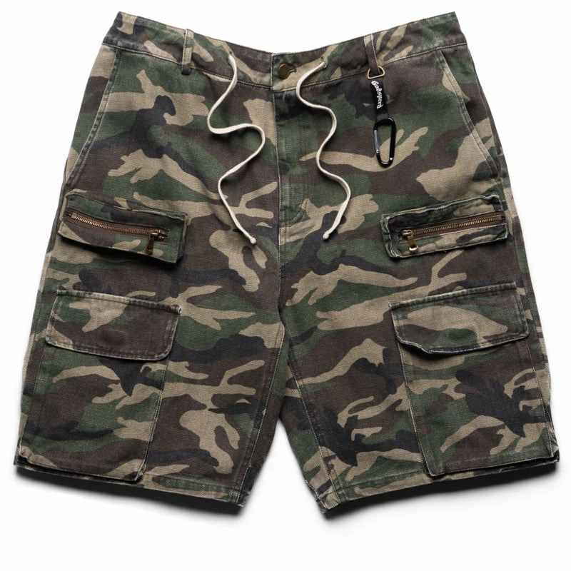 High-End Option Godspeed New York Militia Cargo Shorts - Camo