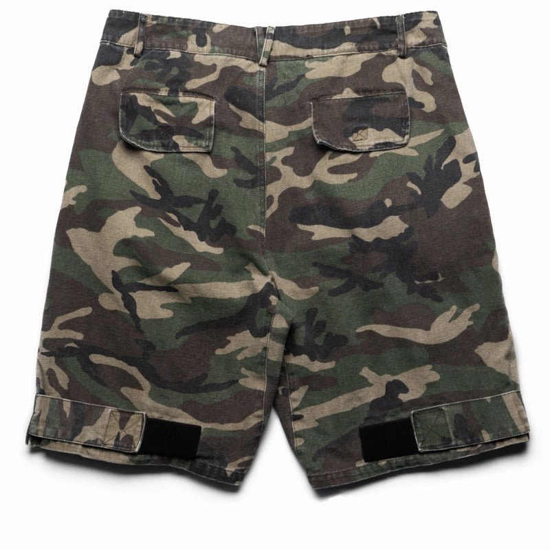 embroidery work Thermal Regulating Fabric Godspeed New York Militia Cargo Shorts - Camo