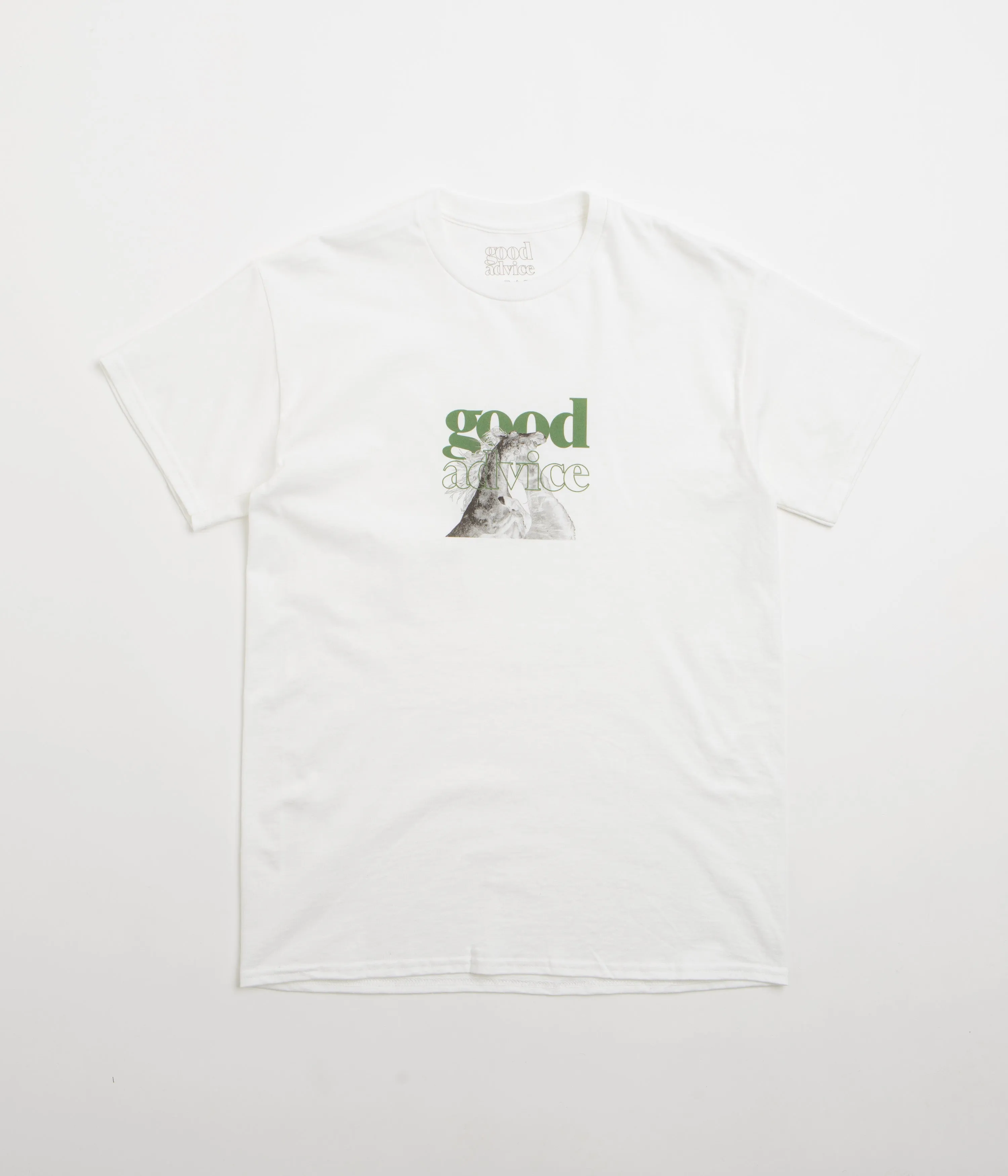 Good Advice Kelpies T-Shirt - White brooch Volleyball