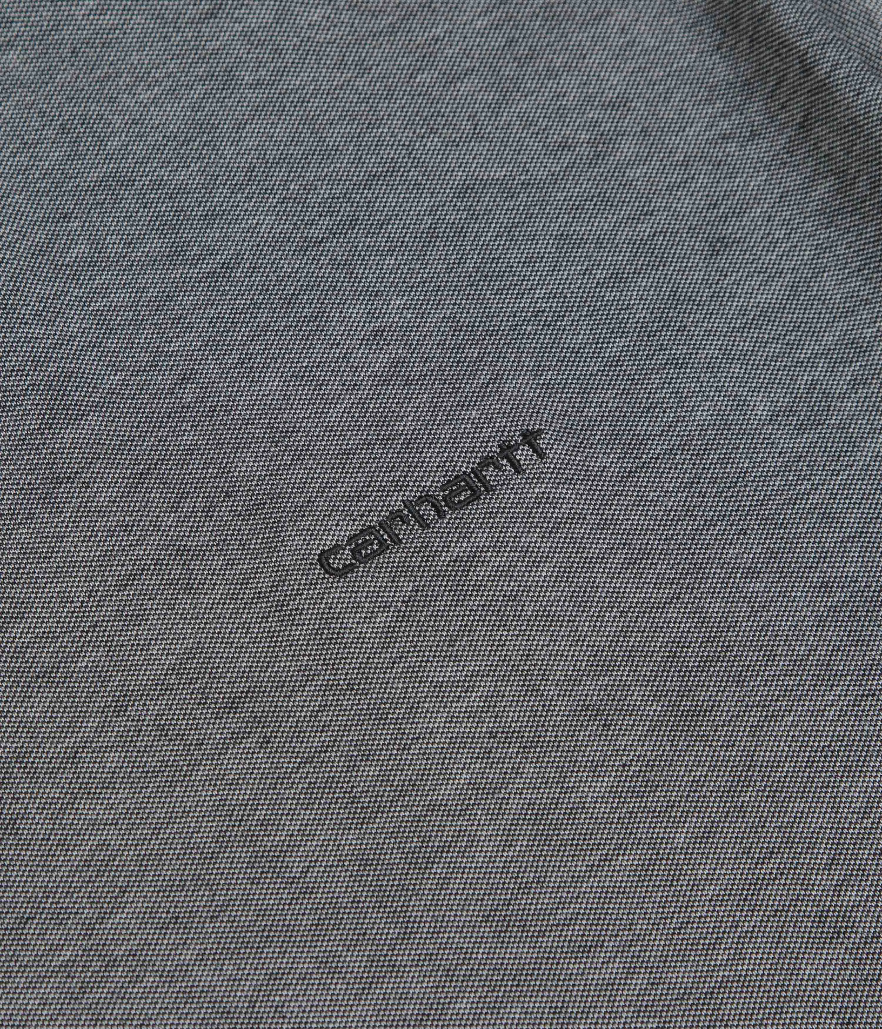 wrap silhouette Carhartt Pique T-Shirt - Black / White / Black