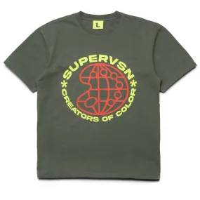 Supervsn Creators Of Color Tee - Moss yacht venue