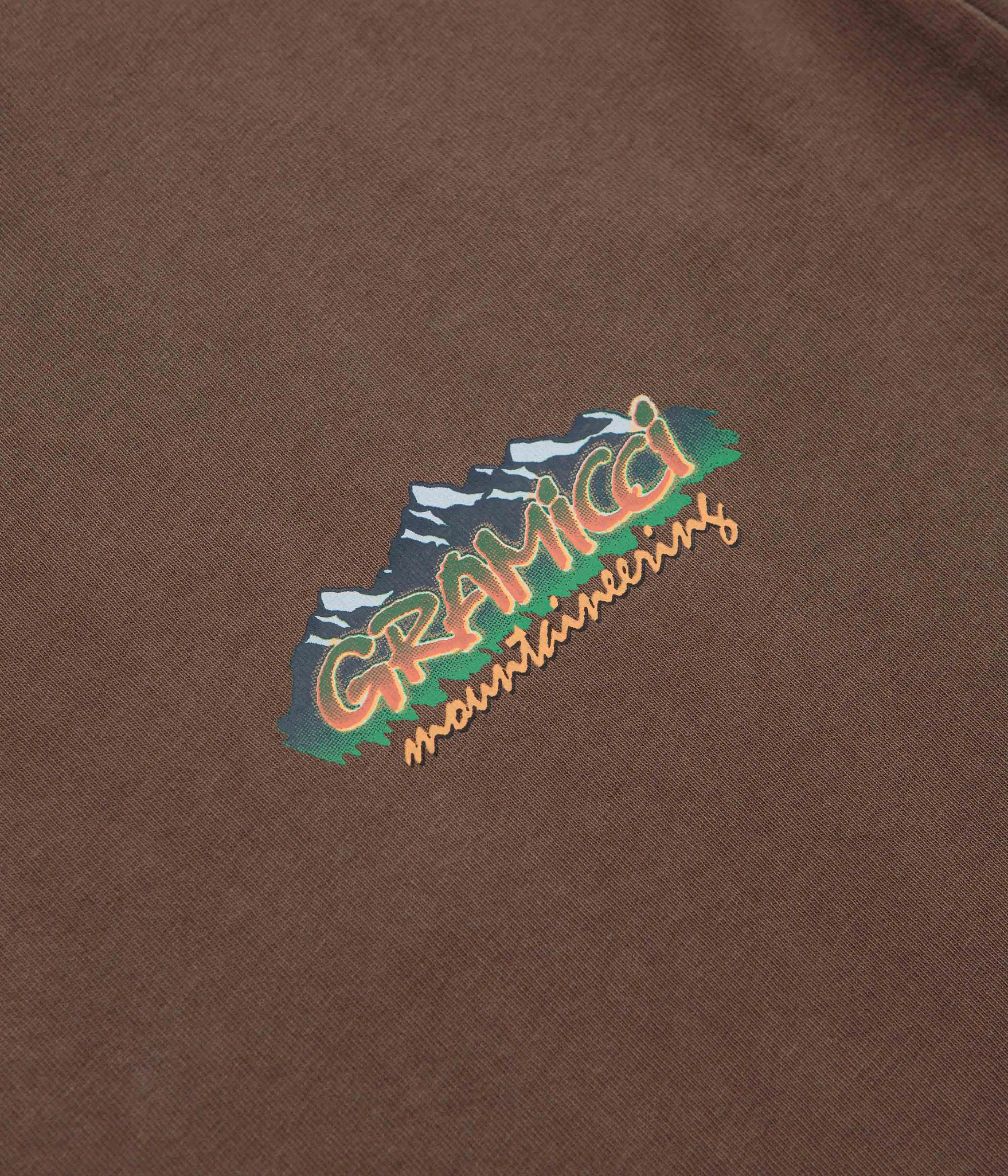 tiers Gramicci Mountaineering T-Shirt - Brown Pigment
