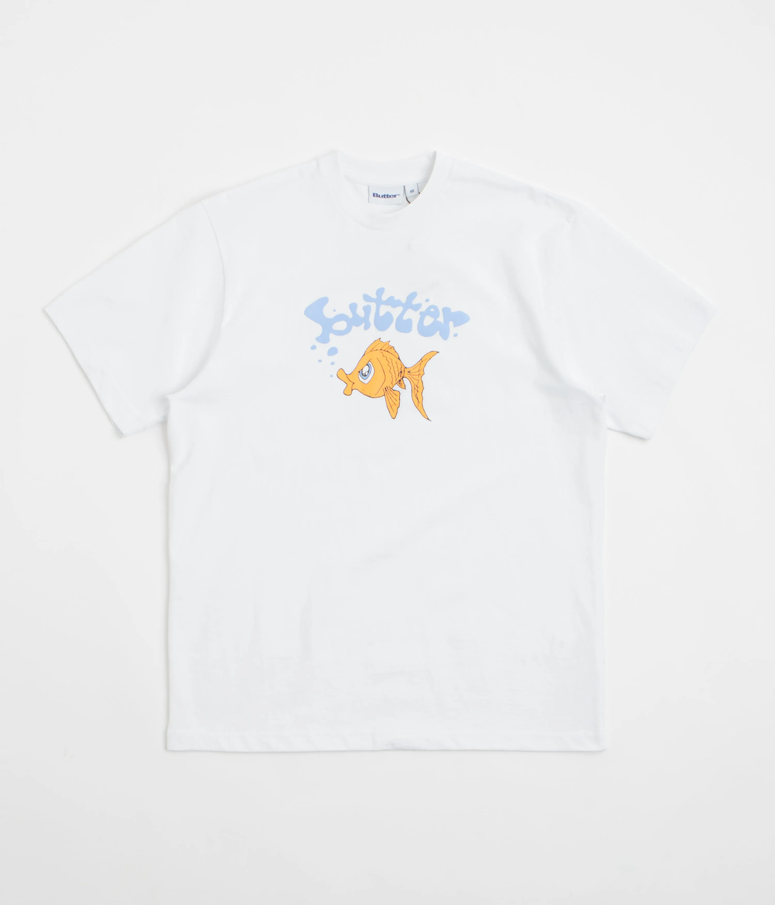 bike venue Butter Goods Goldfish T-Shirt - White