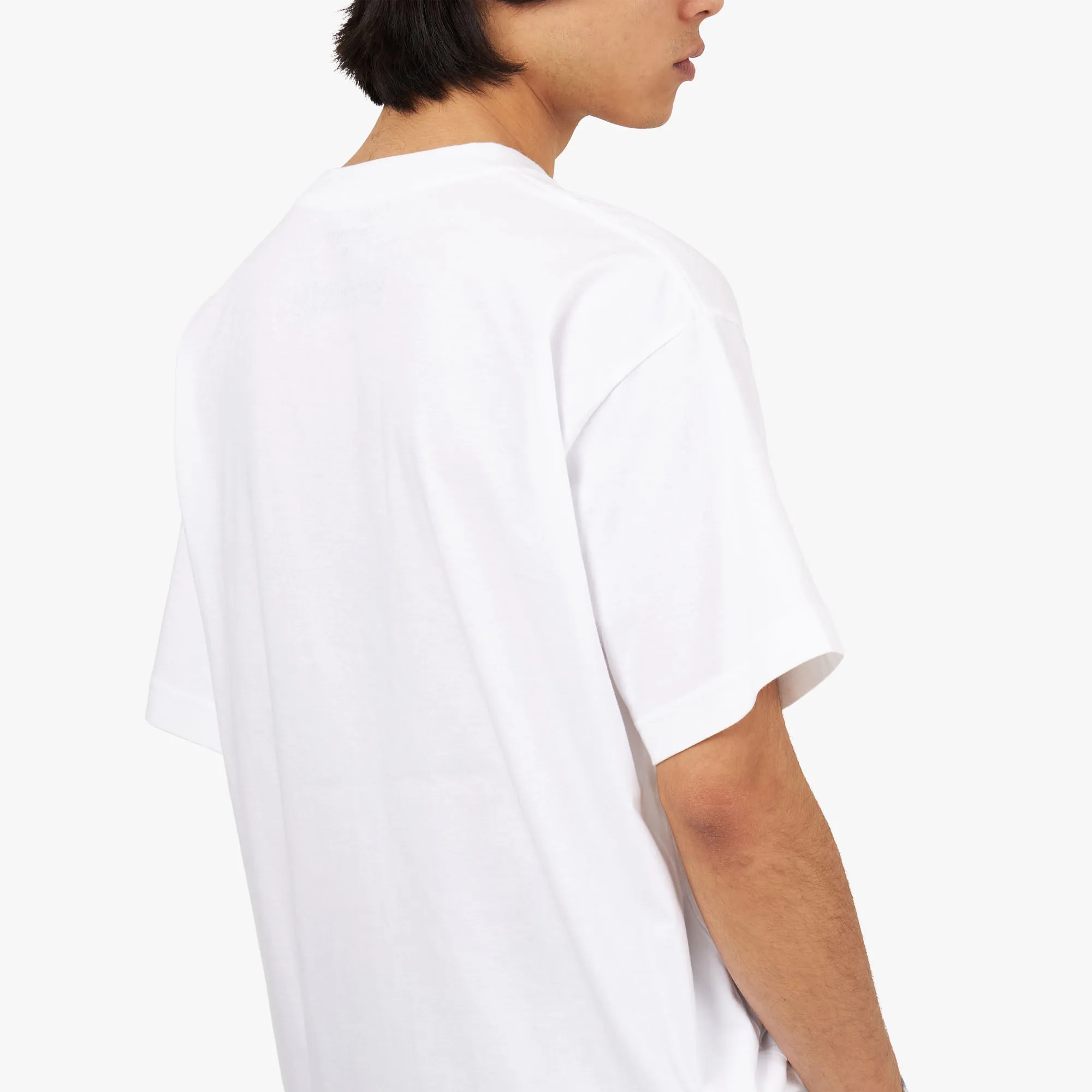 Non Iron Cotton Material Date Carhartt WIP Babybrush Duck T-shirt / White