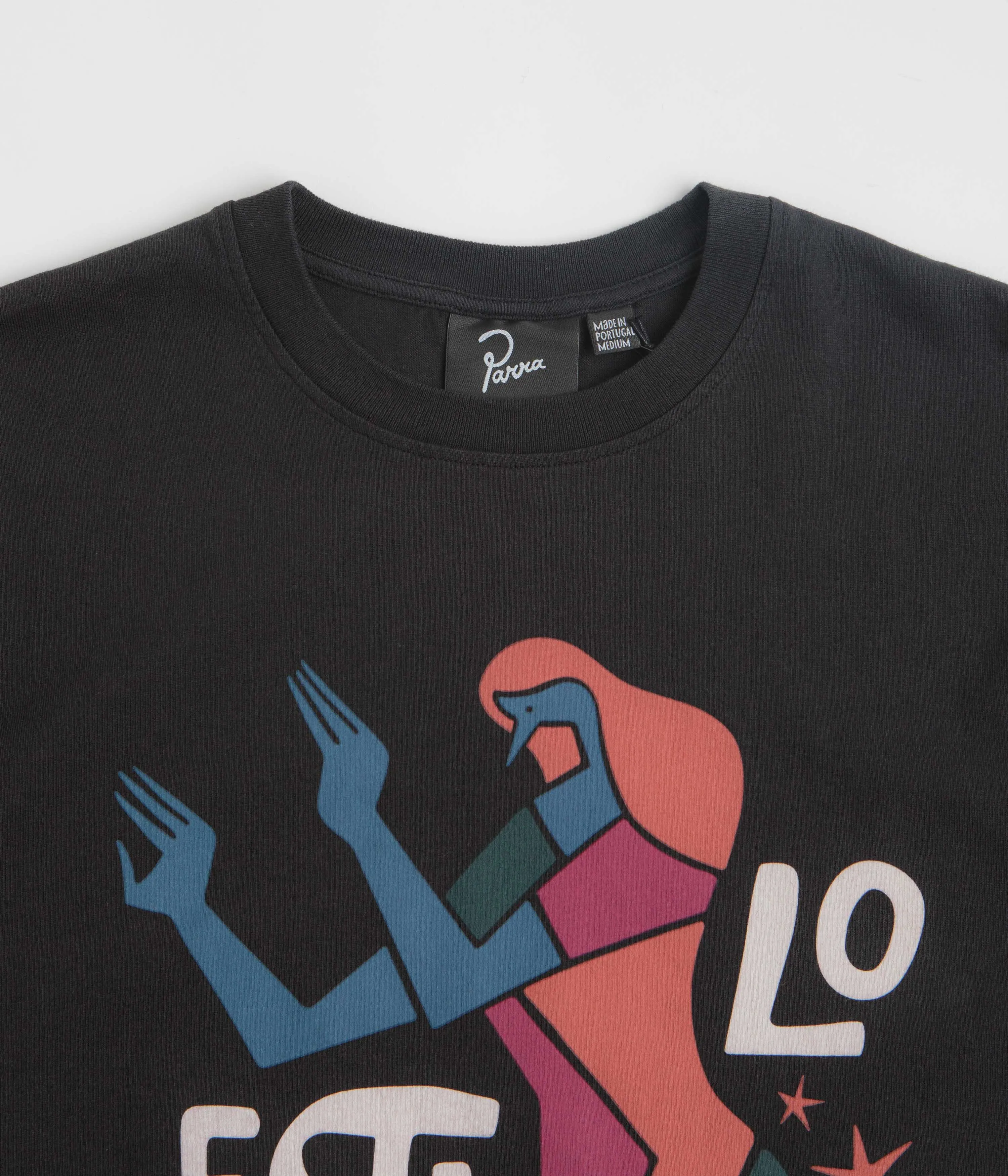 by Parra El Stilo Disco T-Shirt - Black uniqueness