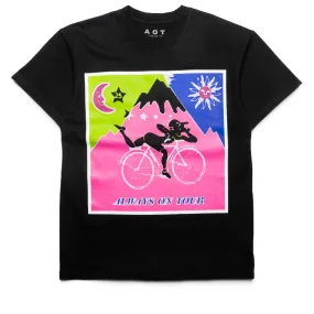 Always On Tour Acid Homage Tee - Black Size large