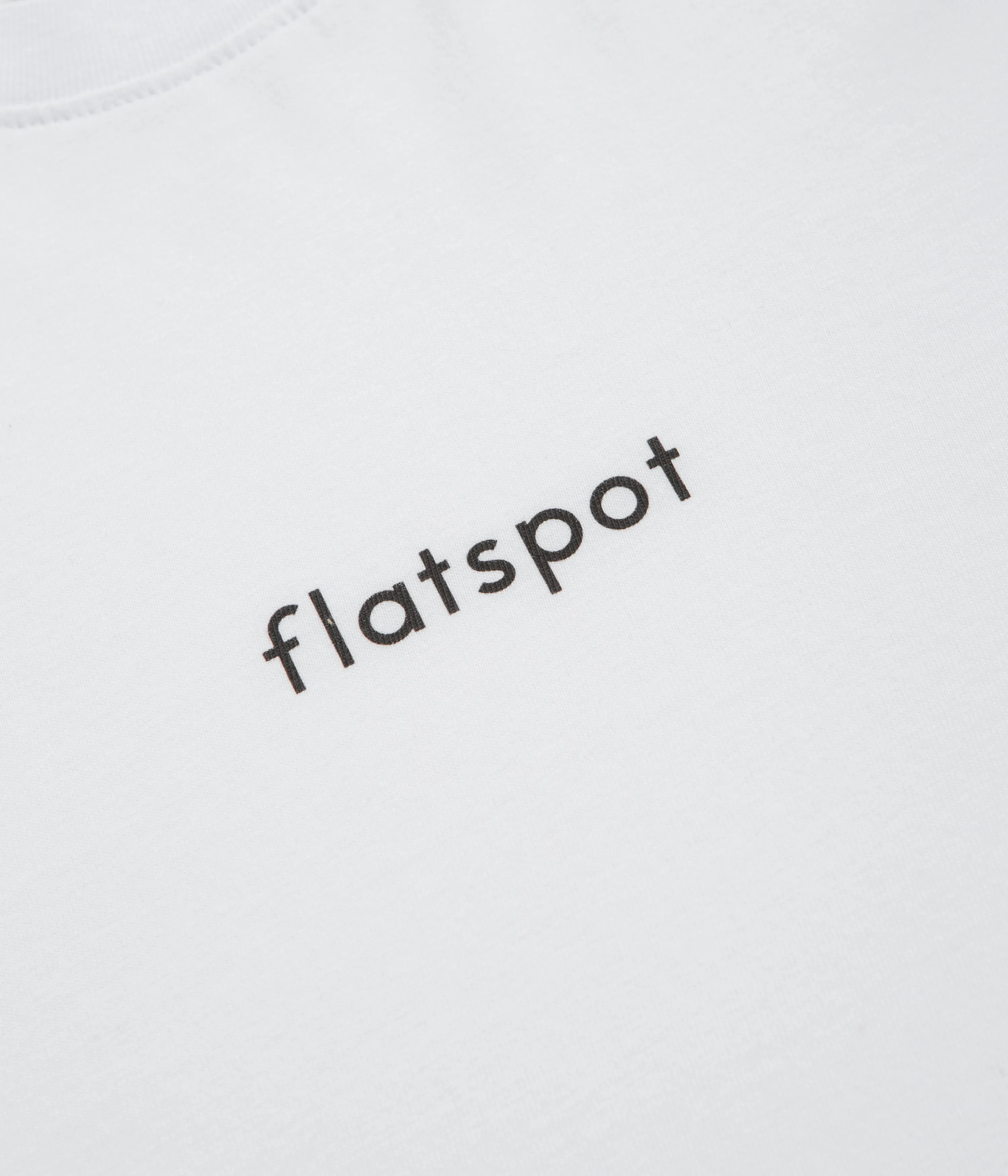 Sleeveless petite size flatspot Lowercase Logo T-Shirt - White