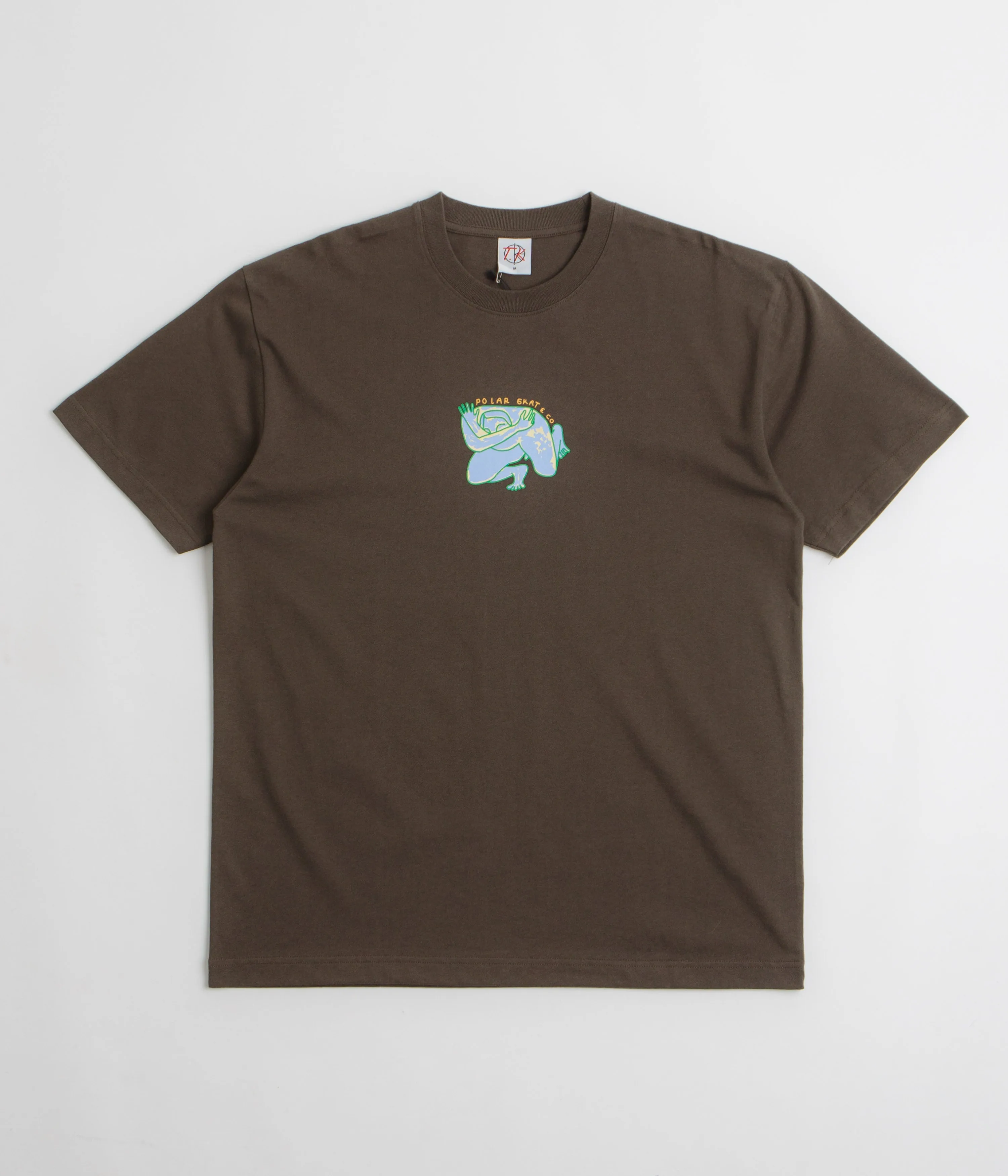 Polar Shy Bow T-Shirt - Brown Quiet neighborhood