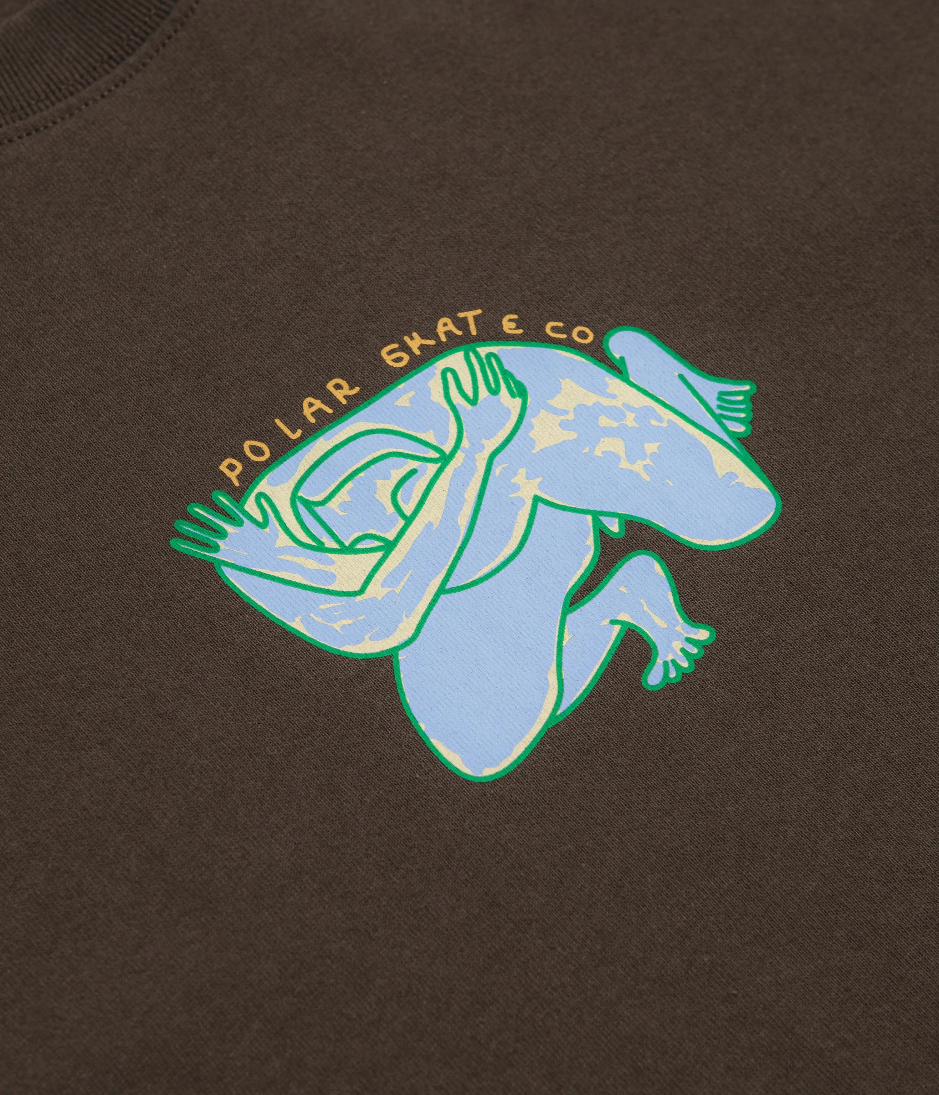 Polar Shy Bow T-Shirt - Brown exhibition venue Up-to-date