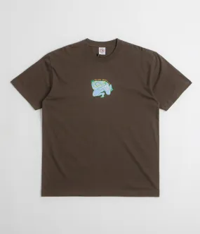 Polar Shy Bow T-Shirt - Brown Quiet neighborhood