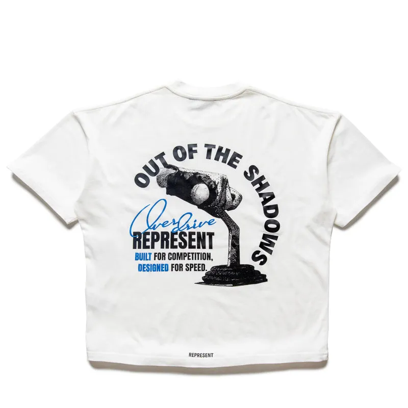 eyelet Represent Out Of The Shadows Tee - Flat White