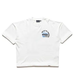 Brushed Cotton Blend Soft Represent Out Of The Shadows Tee - Flat White