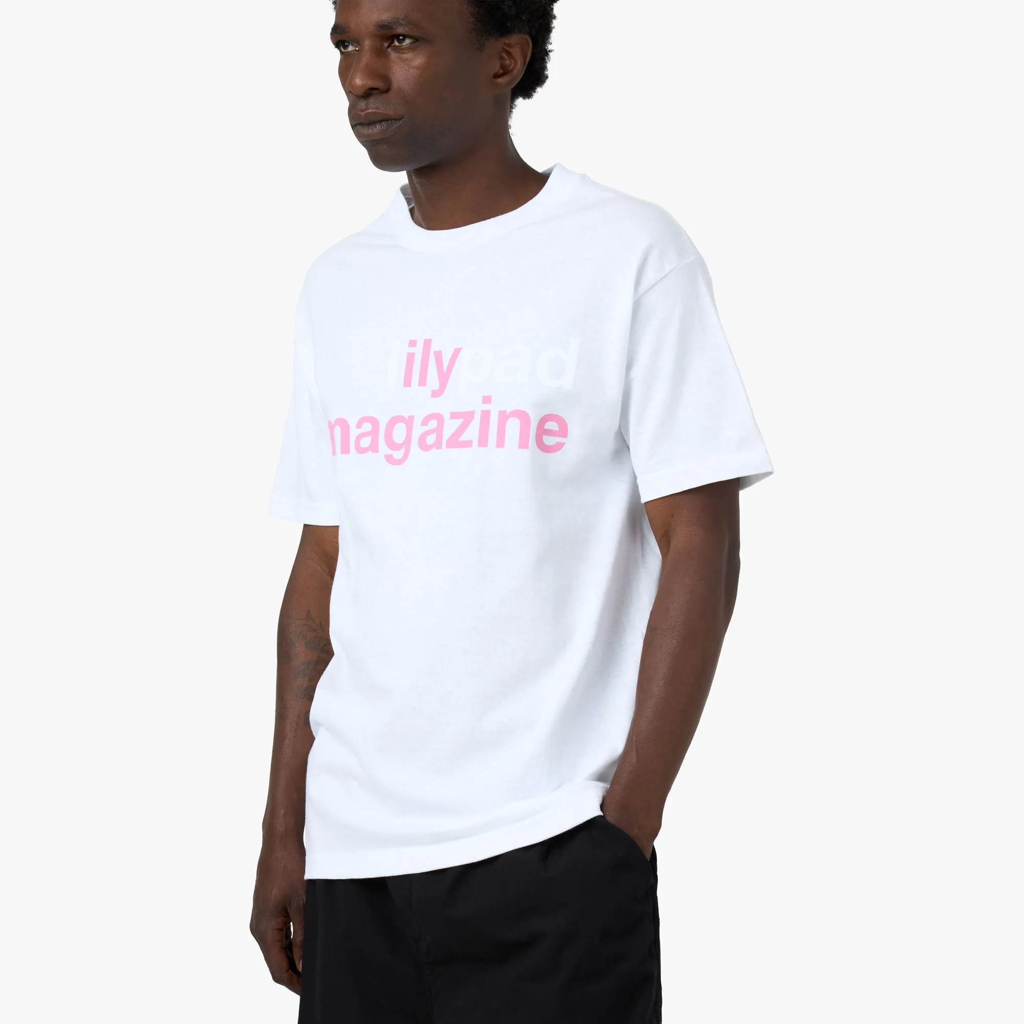 Outdoor Clothing soccer venue Lilypad Ily T-Shirt / White