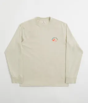 Snow Peak Living With Nature Long Sleeve T-Shirt - Ivory Sunny Day