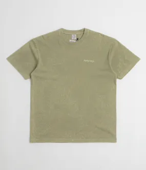 fall clothes Paisley Polar Surf Logo Acid T-Shirt - Light Green