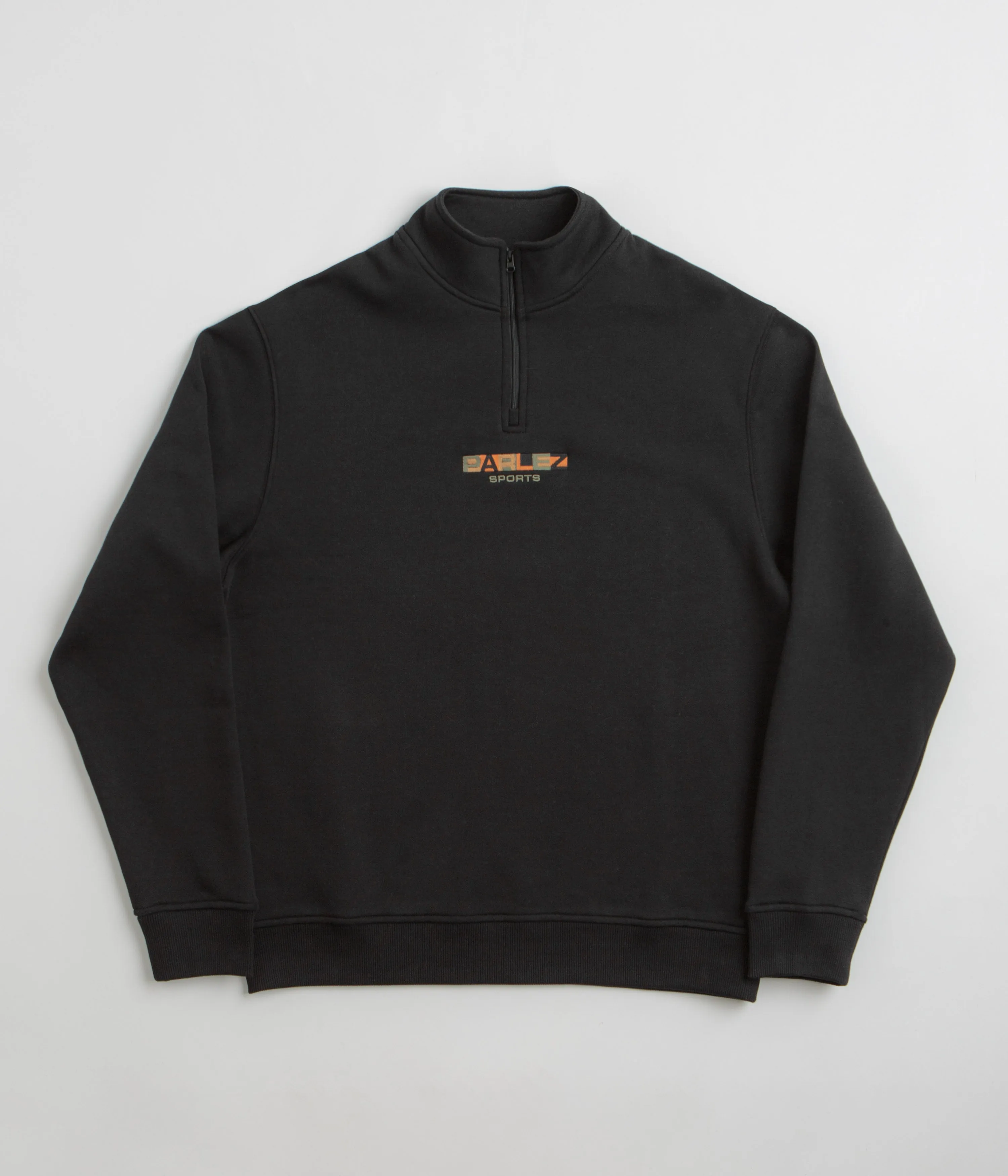 Workout Gear Parlez Ora 1/4 Zip Sweatshirt - Black