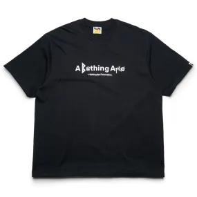 bar vest silhouette A Bathing Ape Symbol Logo Tee - Black
