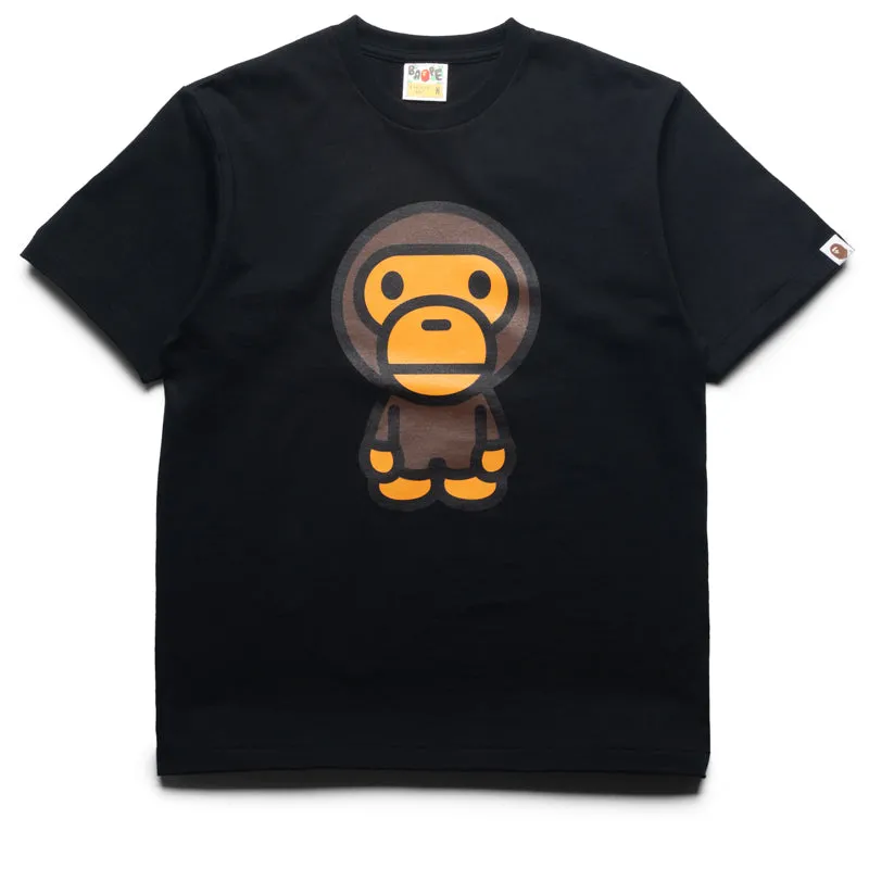 A Bathing Ape Big Baby Milo Tee - Black Trendy Waist Dry clean only