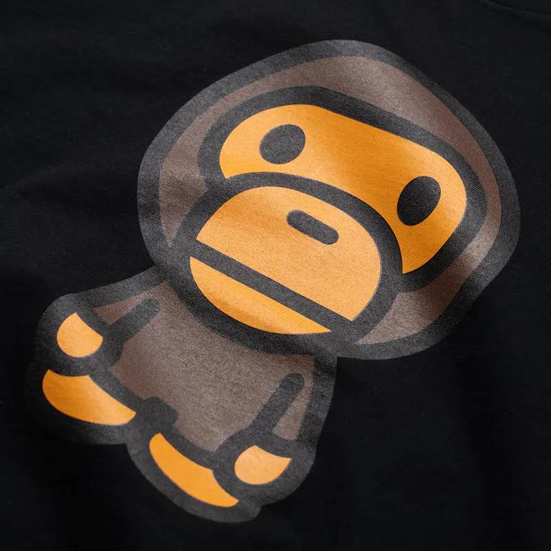 racerback tropical climate A Bathing Ape Big Baby Milo Tee - Black