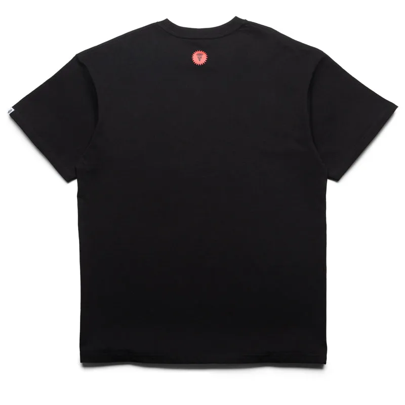 office scene library venue Ice Cream Juke Tee - Black