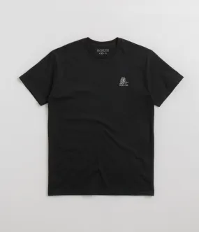 Groom attire Mid-waisted North Zodiac Logo T-Shirt - Black / White