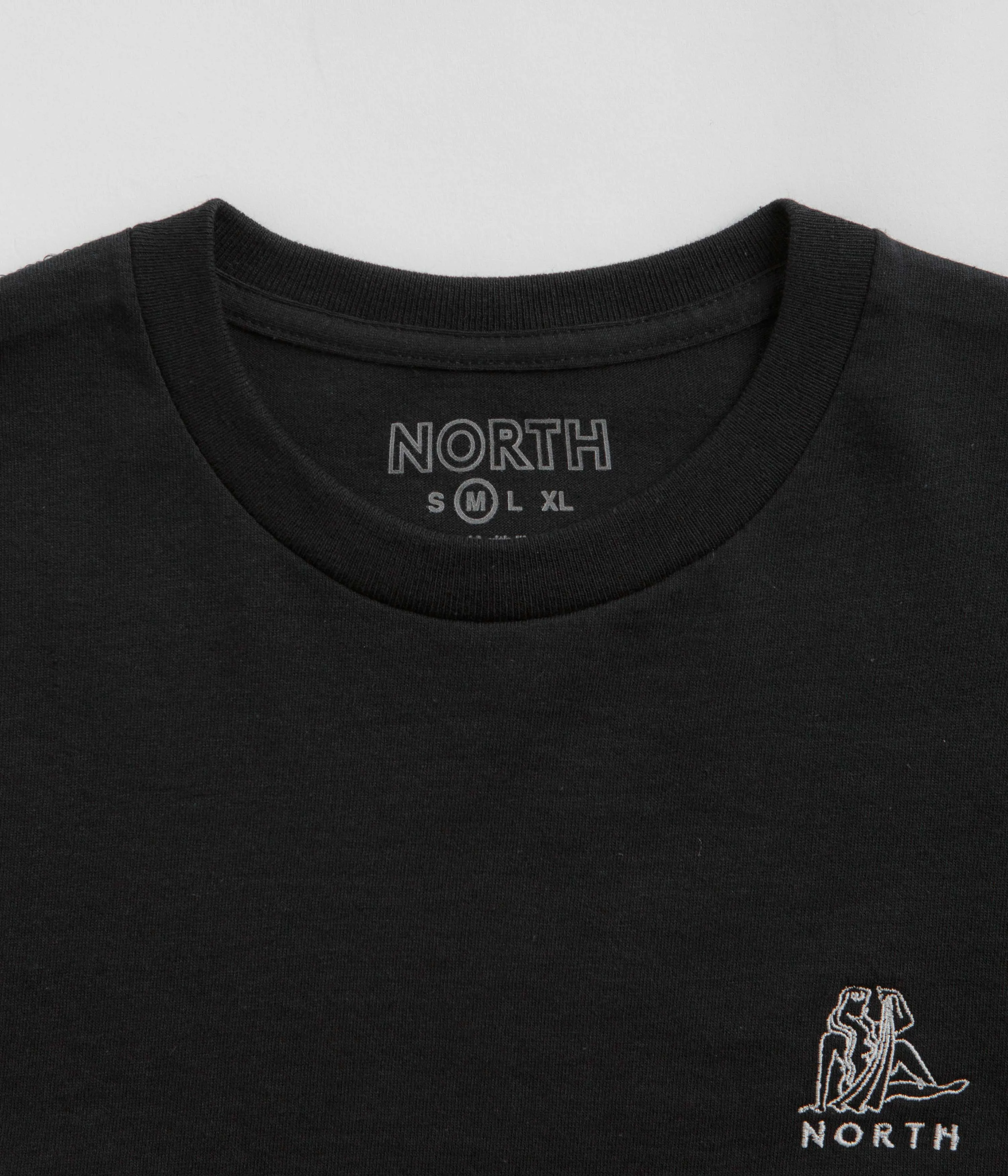 Functional North Zodiac Logo T-Shirt - Black / White