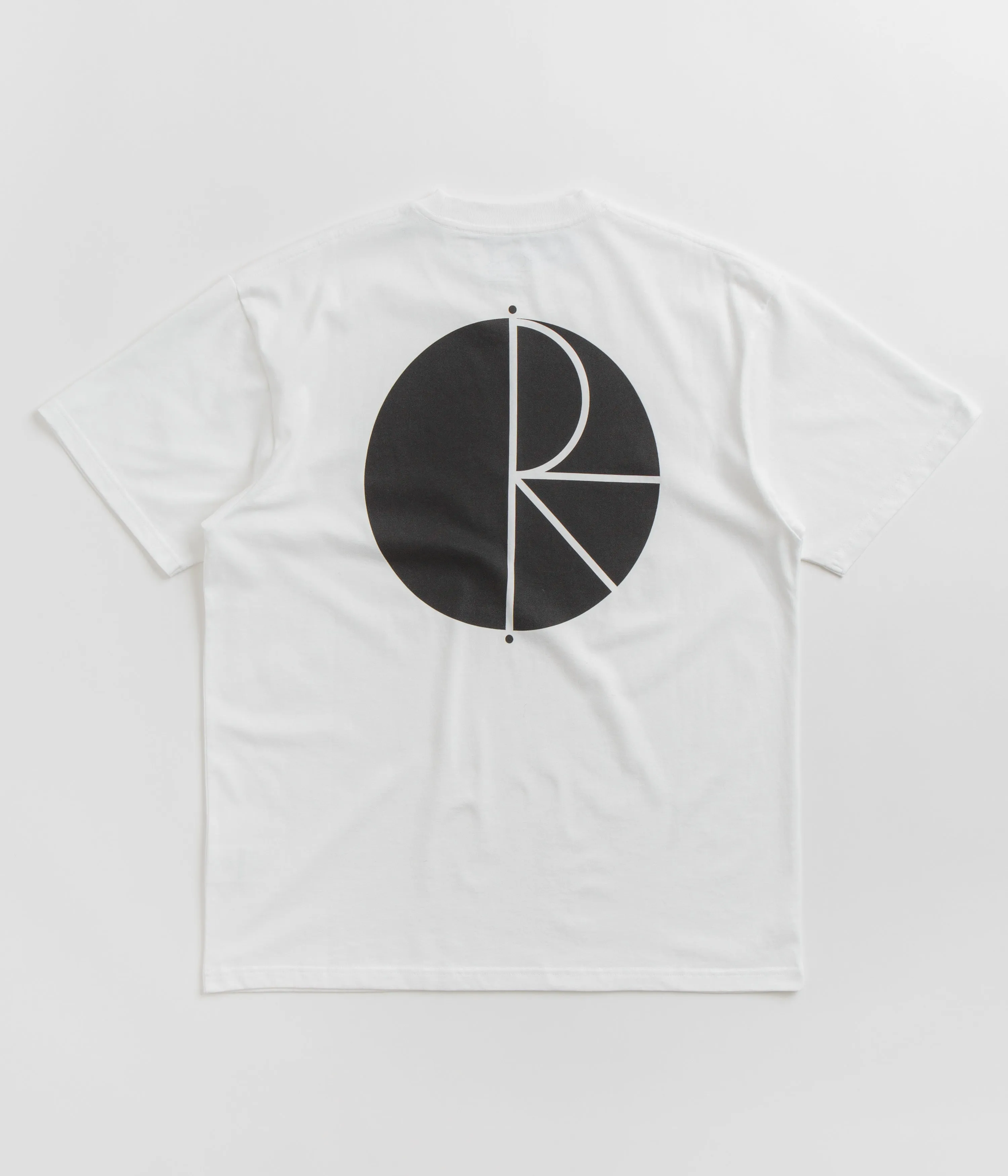 Polar Fill Logo T-Shirt - White / Black skiing venue
