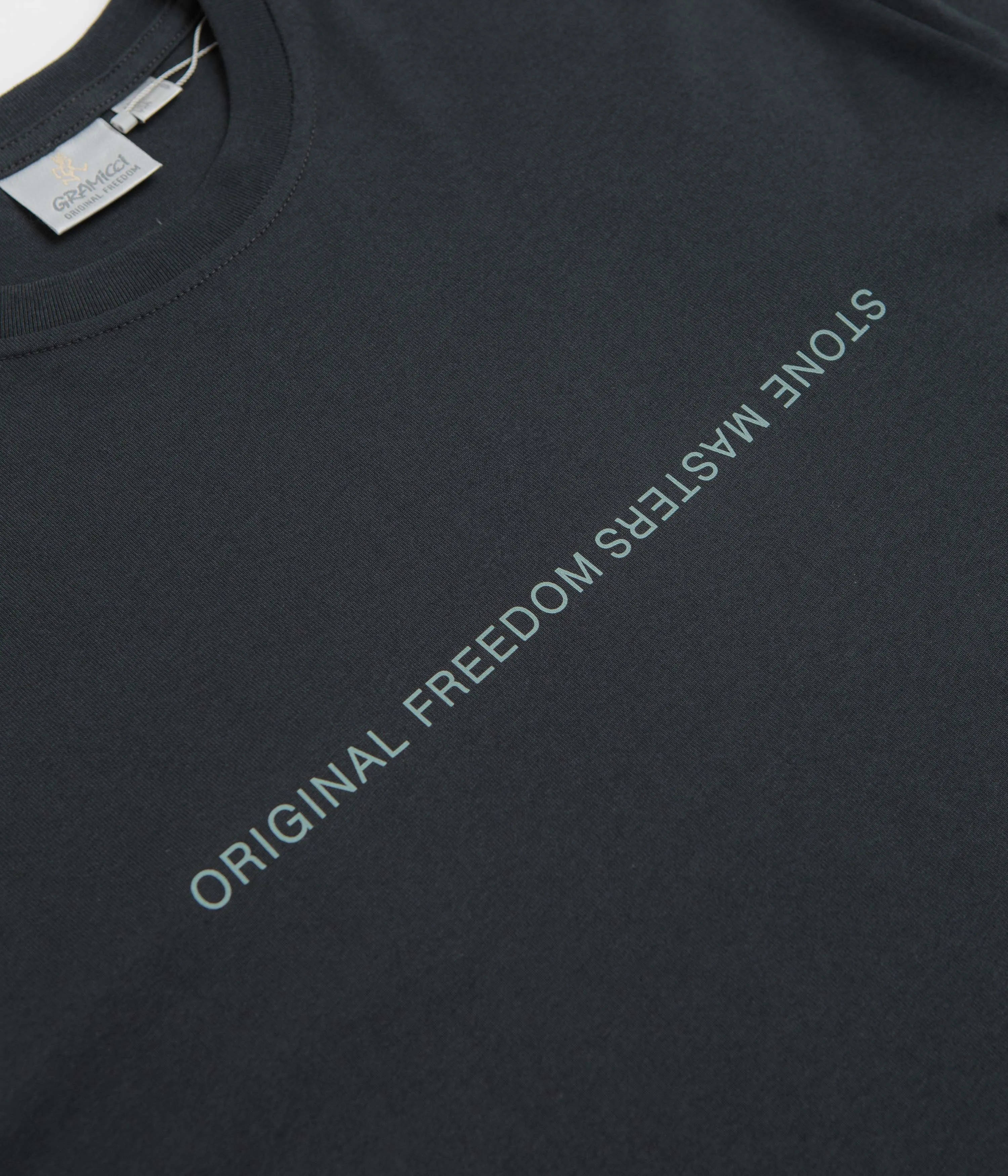 Gramicci Stonemasters Graphic T-Shirt - Vintage Black Plain