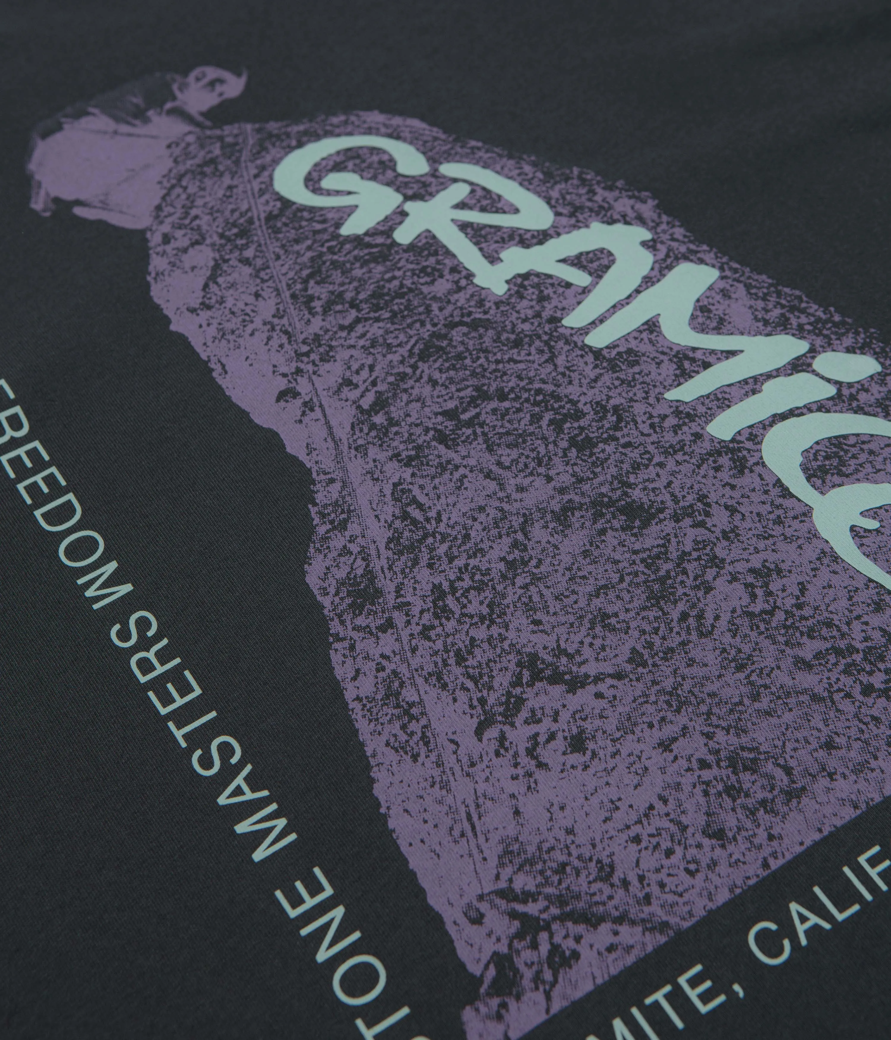 female clothing Gramicci Stonemasters Graphic T-Shirt - Vintage Black