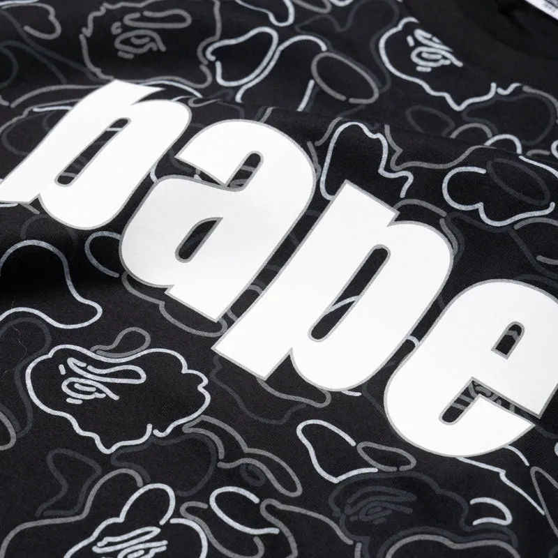 A Bathing Ape Neon Camo Bape Tee - Black bottom