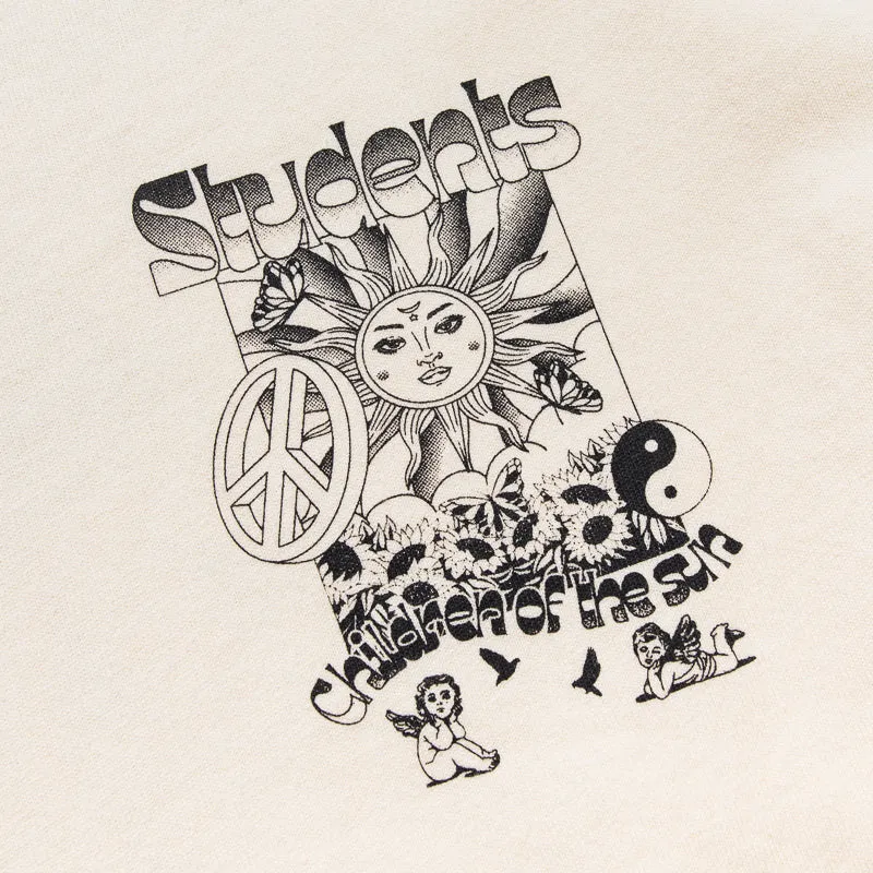 piping Students Golf Under The Sun L/S Tee - Nude