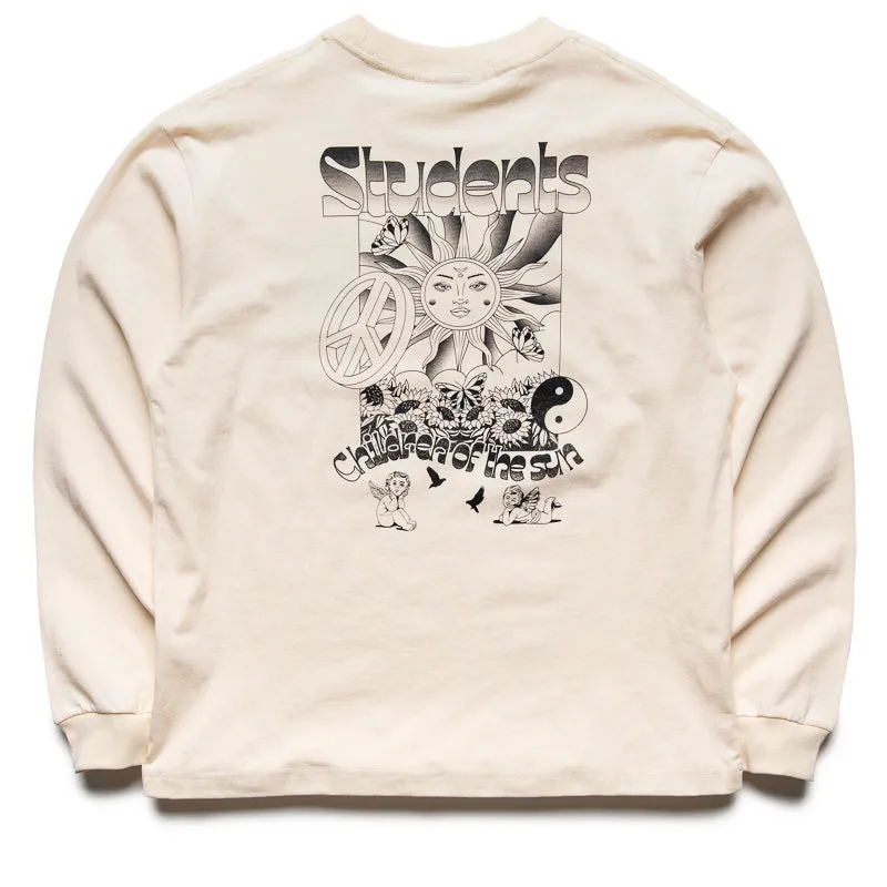 female clothing cultural venue event Students Golf Under The Sun L/S Tee - Nude