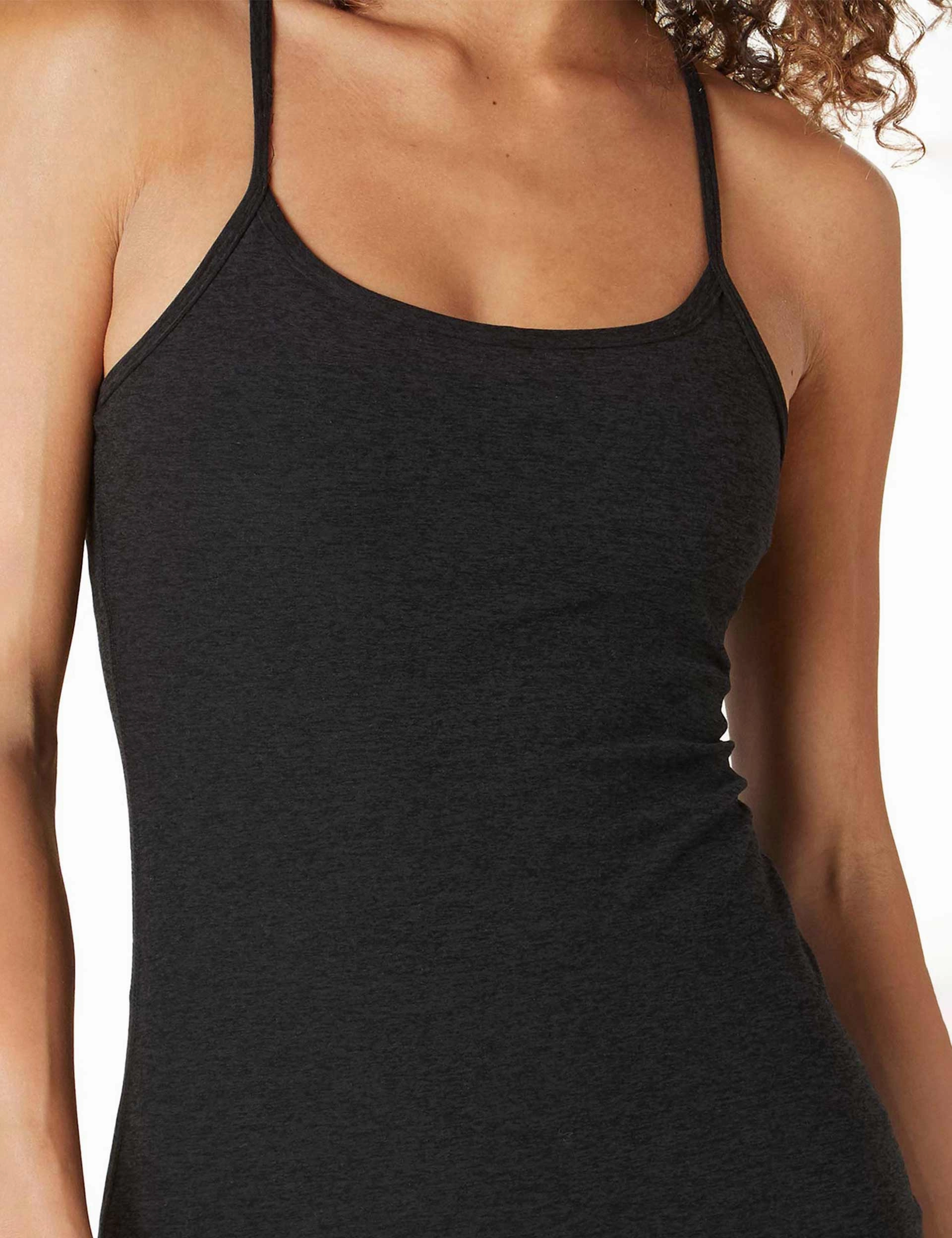 Slim Racerback Cami - Darkest Night Non Restrictive Cuffs communication