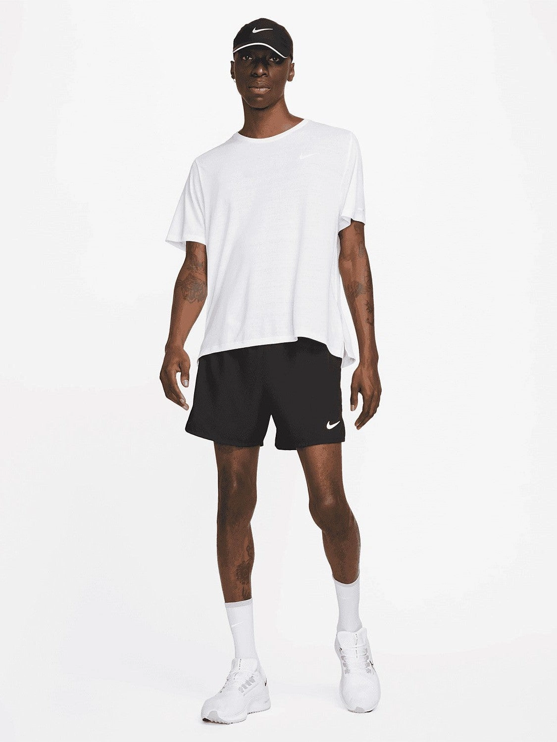 Reflective Safety Stripes Dri-FIT Challenger Brief-Lined Versatile Shorts