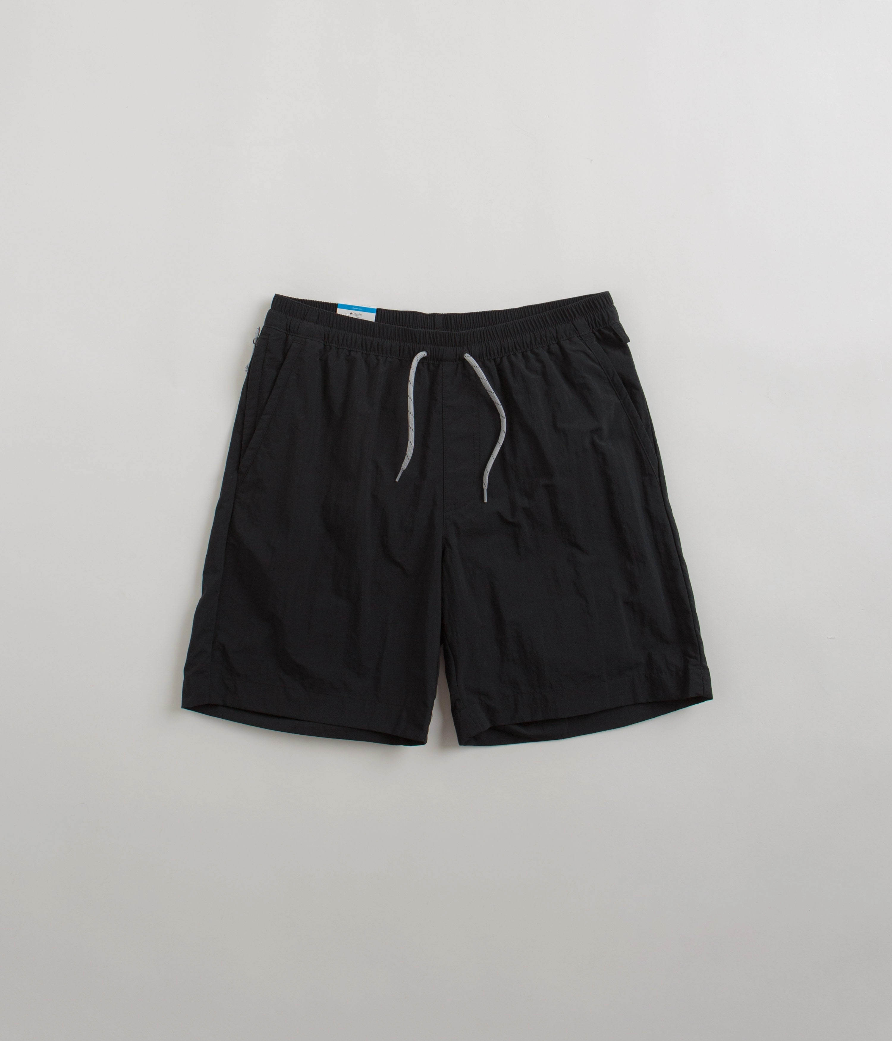 Columbia Summerdry 8" Shorts - Black printed shorts Easy Adjust Drawcord