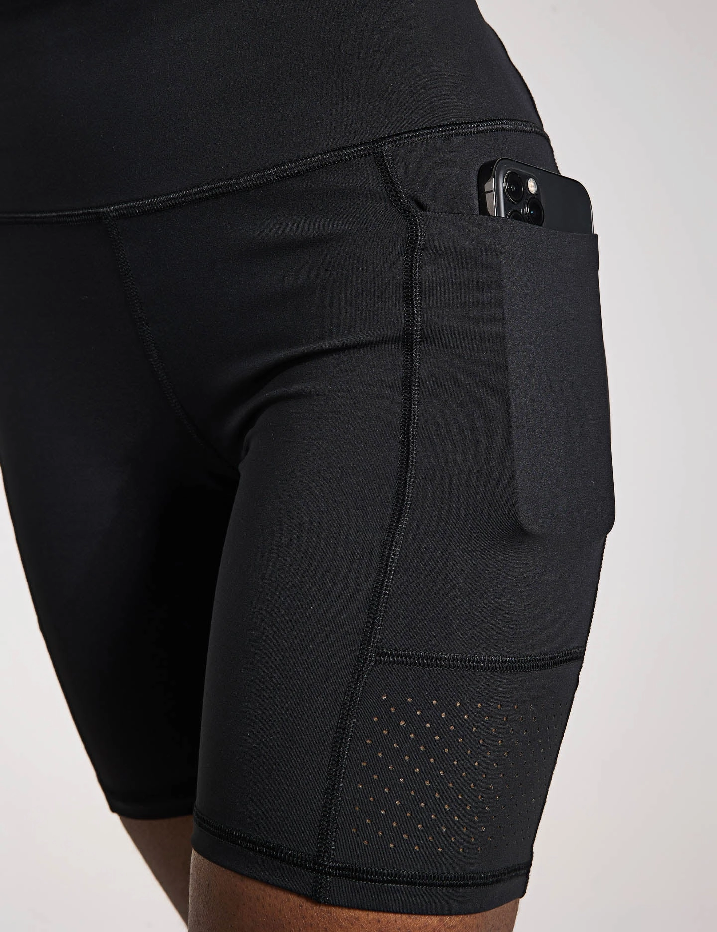 Formal Occasion Anti-bacterial Lottie Bike Short - Black
