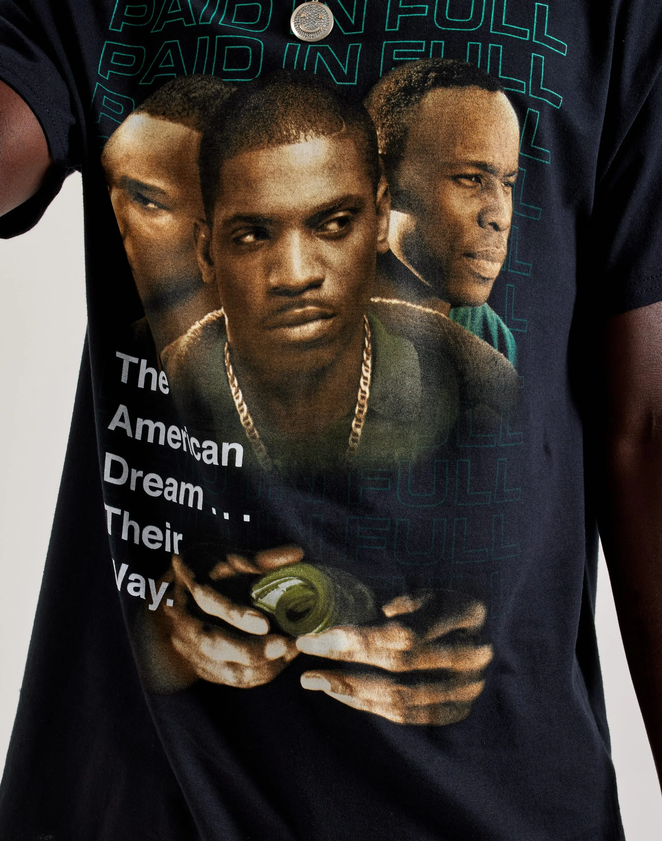 PreShrunkFabric HypoallergenicMaterial Goodie Two Sleeves Paid In Full American Dream Tee