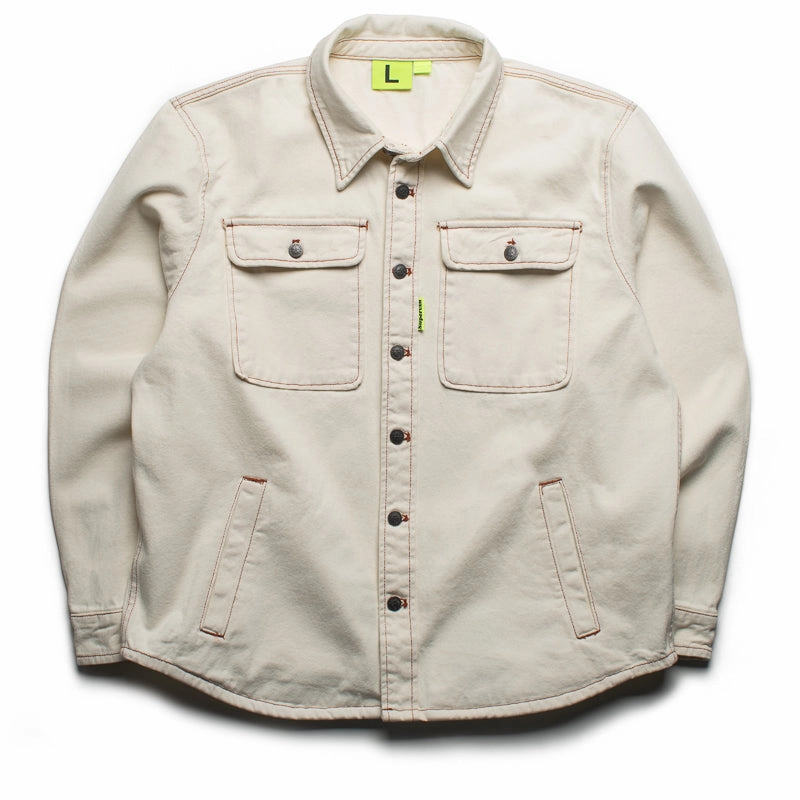 Show graduation Supervsn Third Eye Denim Overshirt - Natural