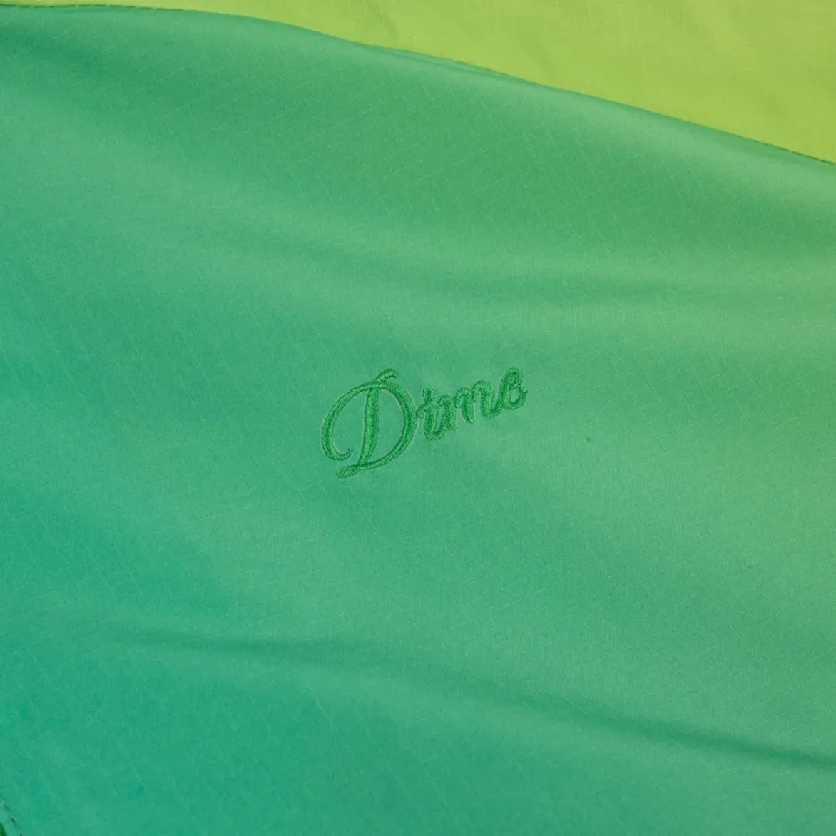 GRADIENT WINDBREAKER - GREEN DoubleStitchedSeams Tailored Fit