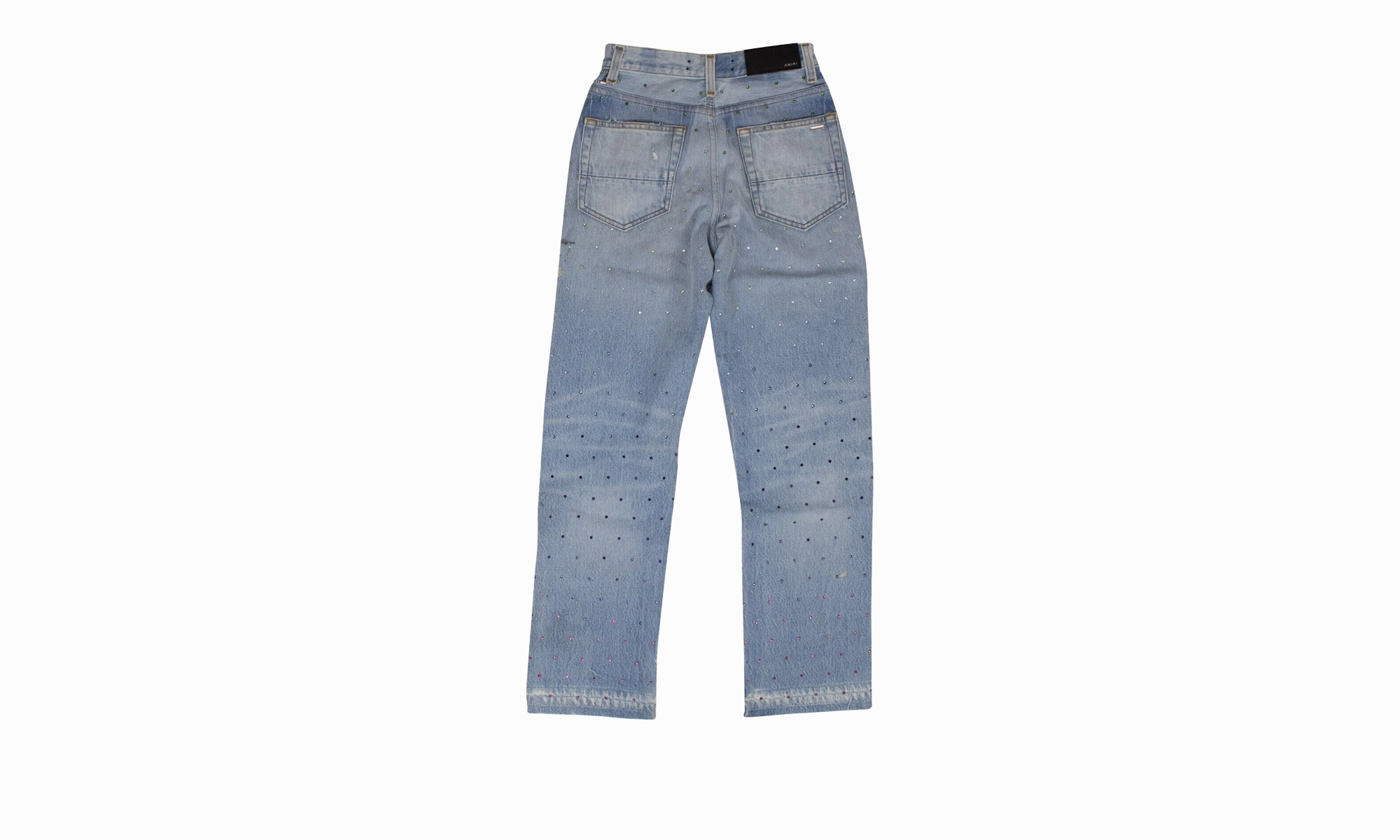 Gradient Crystal Recon Denim Jeans "Blue" Customizable Fit