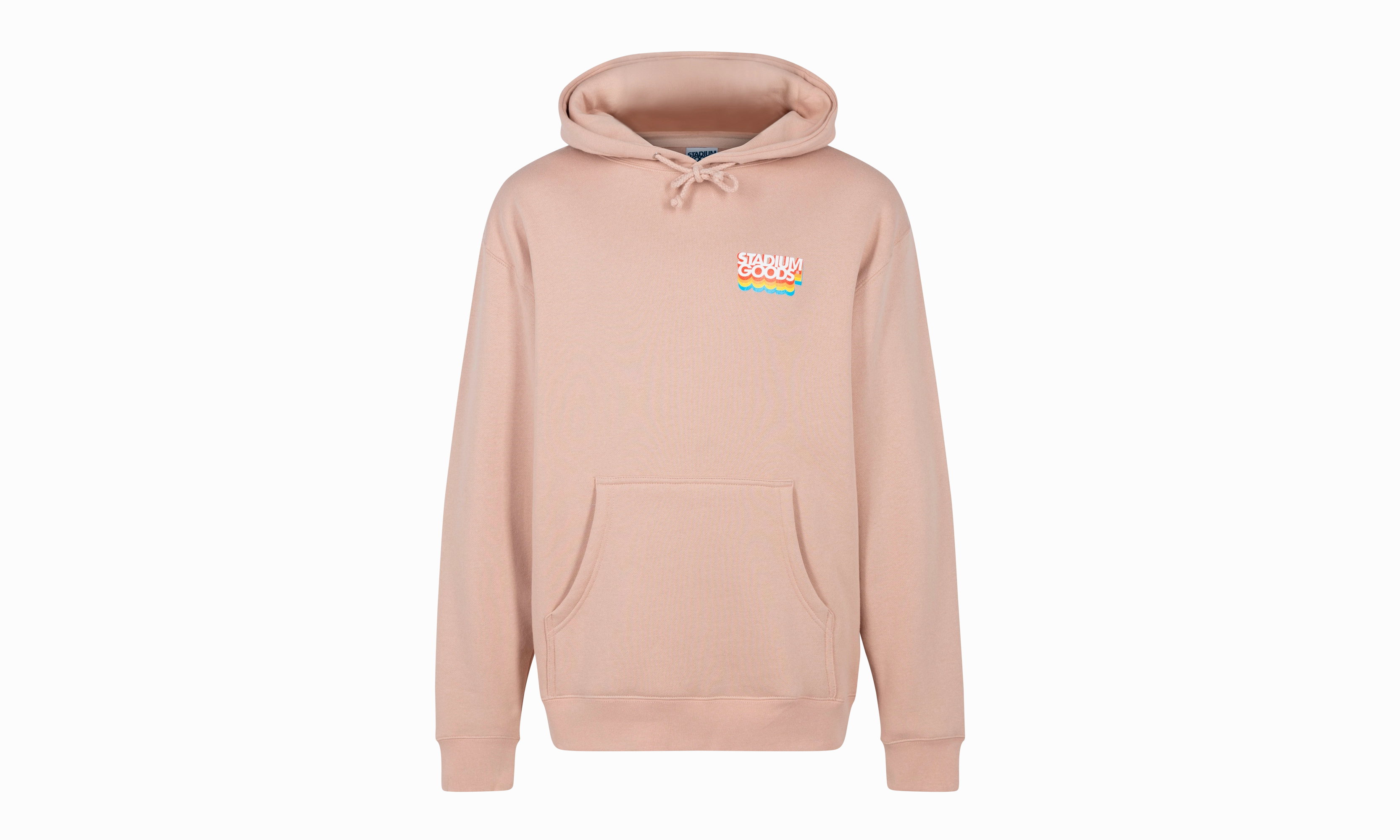 Gradient Logo Hoodie "Dusty Pink"