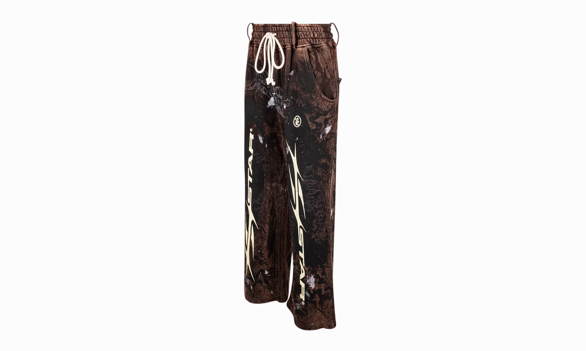 Graffiti Sweatpants "Brown"