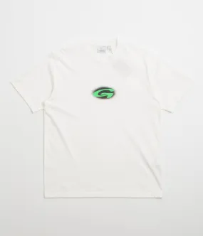 Snap Buttons Gramicci G-Blur T-Shirt - White / Green
